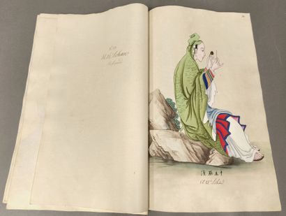 CHINA, late 19th century. Collection of ten...