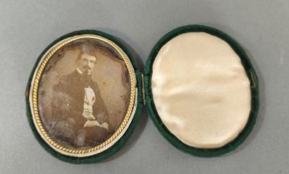 Two daguerreotypes, late 19th century: -...