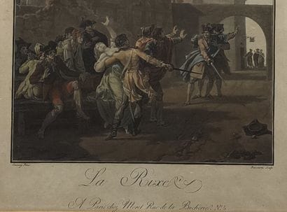 TAUNAY (after), engraved by DESCOURTIS (1753-1820)....