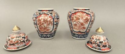 JAPAN, Meiji period (1868-1912). Pair of...