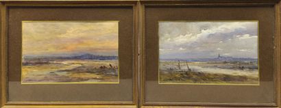 Maurice VINCENT-DUPORTAL (1857 - 1925). Studies...