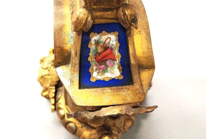Mantelpiece including a pair of four-light...