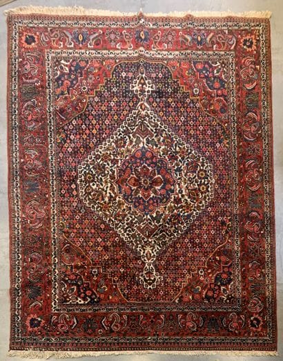 BAKTIAR SEMAN. Wool carpet on cotton weft...