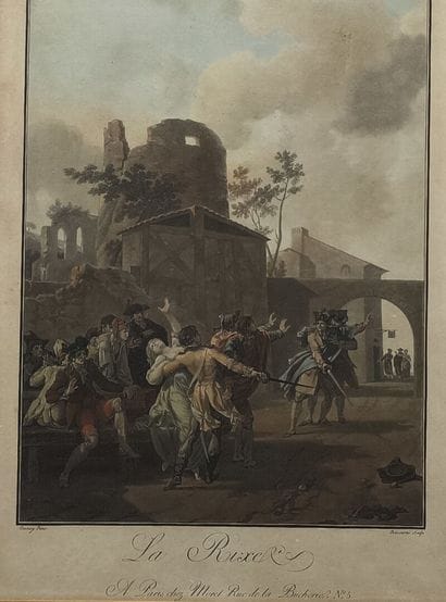 TAUNAY (after), engraved by DESCOURTIS (1753-1820)....