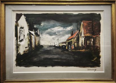 Maurice de VLAMINCK (1876-1958), after. Lively...