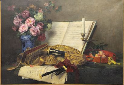 Jean Frédéric COUTY (1829 - 1904). Still...