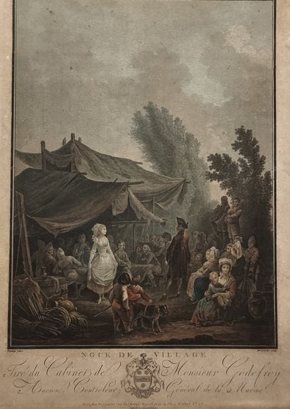 TAUNAY (after), engraved by DESCOURTIS (1753-1820)....