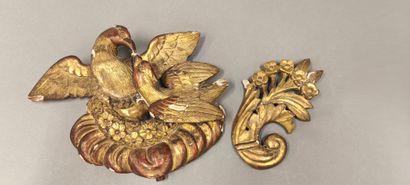 Work of the 18th century. Two elements in...