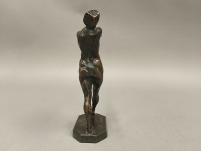 LARA (20th century). Dancer with arms extended
Bronze...