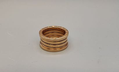 BULGARI, B.Zéro 1 model. Ring in yellow gold...
