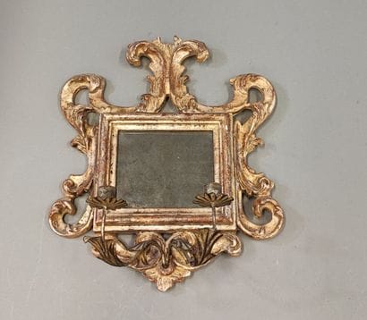 Pair of Venetian-style two-armed sconces...