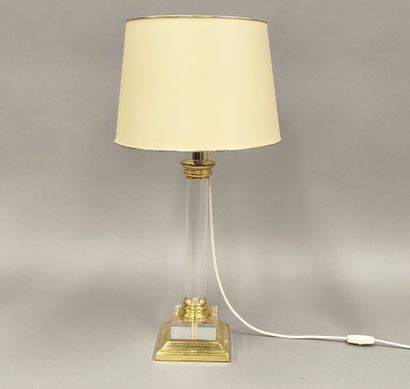 LE DAUPHIN (attributed to), circa 1970. Lamp...