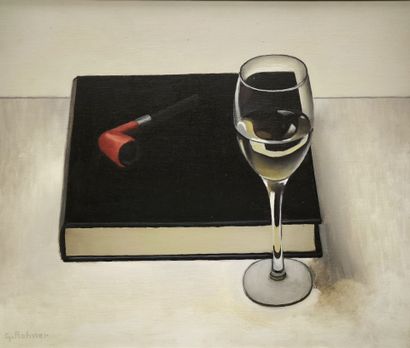 Georges ROHNER (1913-2000). Still life with...