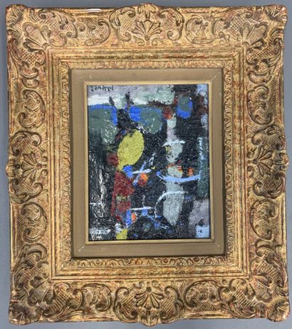 Jacques YANKEL (1920-2020). Abstract composition
Oil...