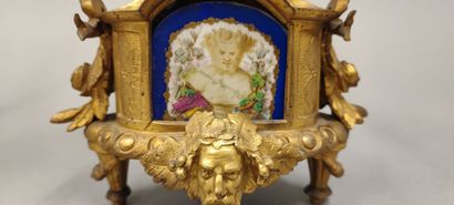 Mantelpiece including a pair of four-light...