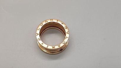 BULGARI, B.Zéro 1 model. Ring in yellow gold...