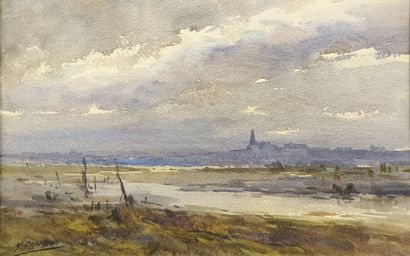 Maurice VINCENT-DUPORTAL (1857 - 1925). Studies...
