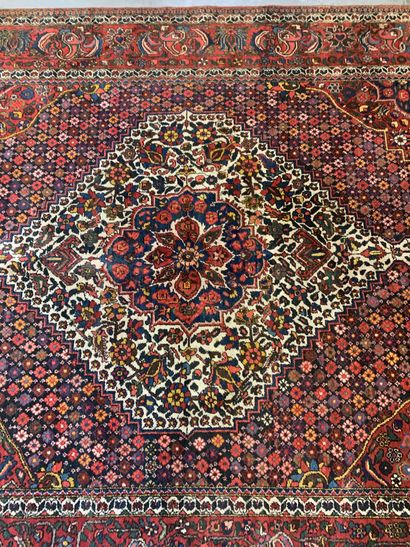 BAKTIAR SEMAN. Wool carpet on cotton weft...