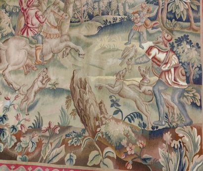 Wool tapestry decorated with Maximilian's...