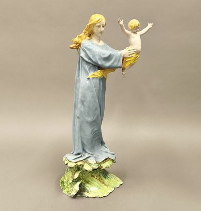 Angelo MINGHETTI (1822-1885). Madonna del...