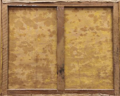René Jean CLOT (1913-1997). Tibesti 1944
Oil...