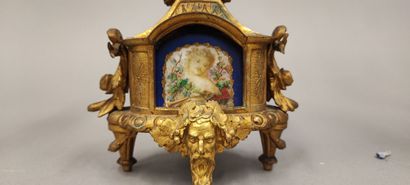 Mantelpiece including a pair of four-light...
