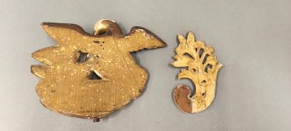 Work of the 18th century. Two elements in...