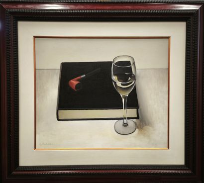 Georges ROHNER (1913-2000). Still life with...