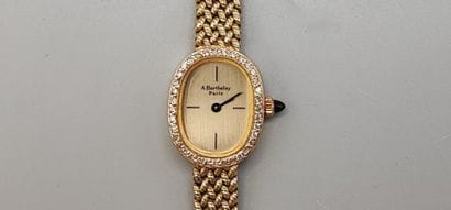 A BARTHELAY ladies' wristwatch, case and...