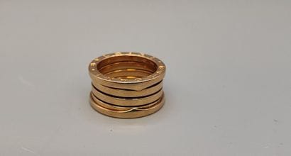 BULGARI, B.Zéro 1 model. Ring in yellow gold...