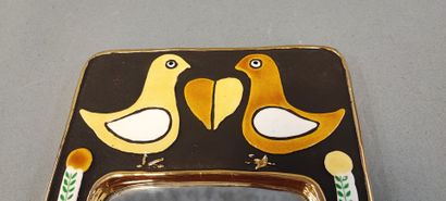 Mithé ESPELT (1923 - 2020), Yellow and gold...