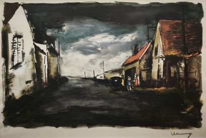 Maurice de VLAMINCK (1876-1958), after. Lively...
