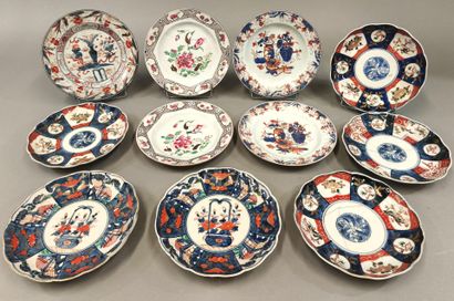 JAPAN and CHINA. Suite of 12 plates including...