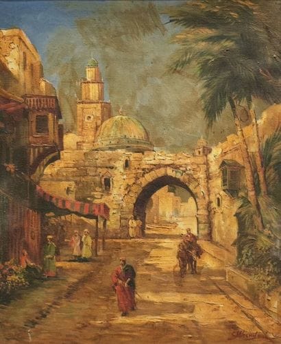 Marzio CHERUBINI (Early 20th century). Oriental...