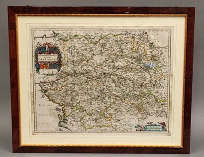 Gouvernement general du pays Orleanois. Carte...