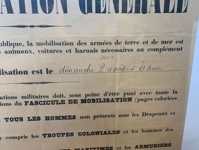 Lot de 5 affiches comprenant : - Maurice...