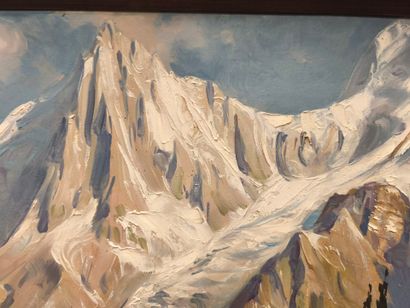 Marcel WIBAULT (1904-1998). Lac de la Cry...
