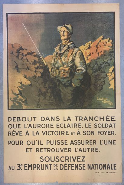 Lot de 3 affiches comprenant : - SEM (1863-1934),...