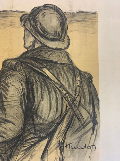 Lot de 5 affiches lithographiques comprenant...