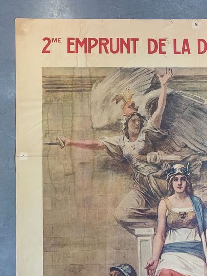 Lot de 5 affiches (dont 3 lithographiques)...