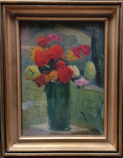 Jacques PEROTTO (1879-1937). Bouquet de fleurs
Huile...