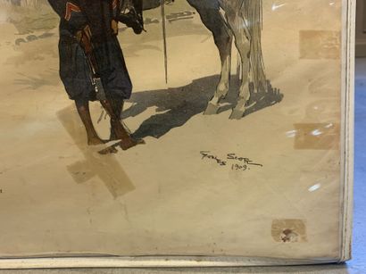 Lot d'affiches et documents comprenant :...