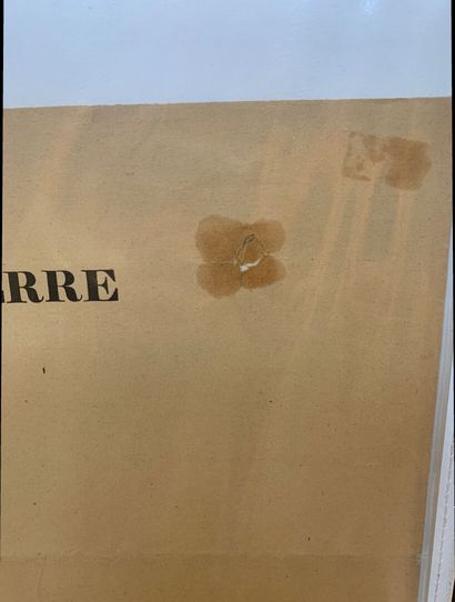 Lot de 6 affiches comprenant : - Ordre de...