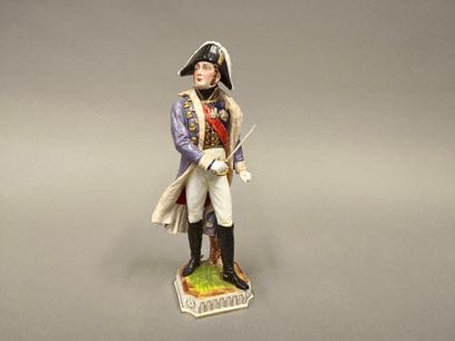 CAPODIMONTE. Maréchal Ney
Sujet en porcelaine...