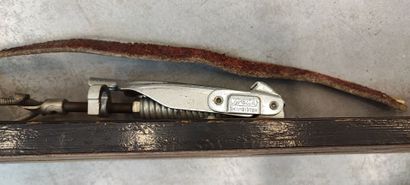 Paire de skis en bois de marque Duret Contreplaqué...