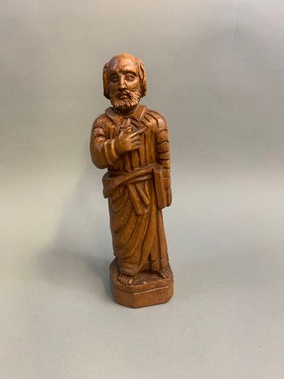 20th century school. Statuette of Saint Joseph...