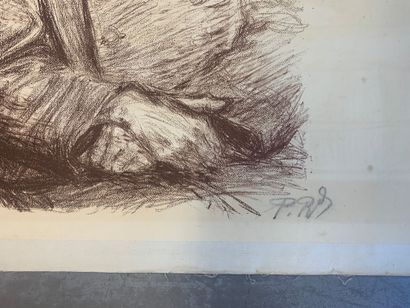 Lot de 4 affiches (dont 3 lithographiques)...