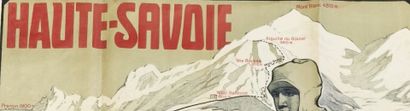 HUBACHER & Cie. Affiche lithographique Haute...