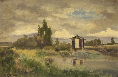 Clovis Frédéric TERRAIRE (1858-1931). Paysages...