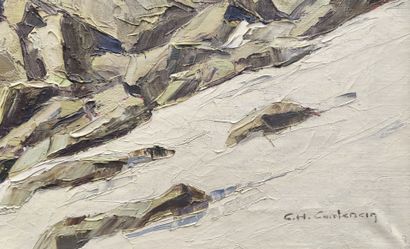 Charles Henri CONTENCIN (1898-1955). Refuge...